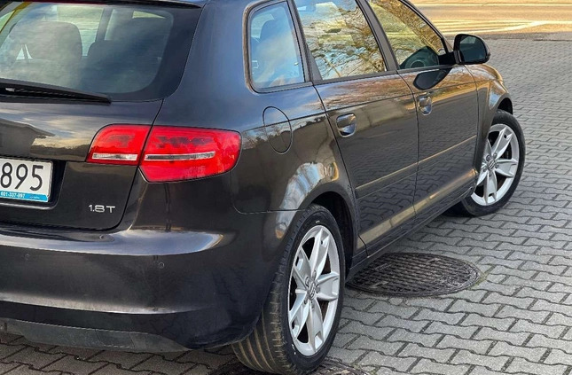Audi A3 cena 26997 przebieg: 191000, rok produkcji 2009 z Głogów małe 301